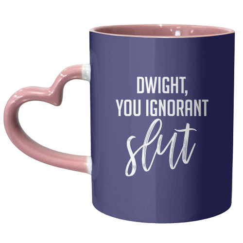 Dwight! - unique mug by Pink and Pip
