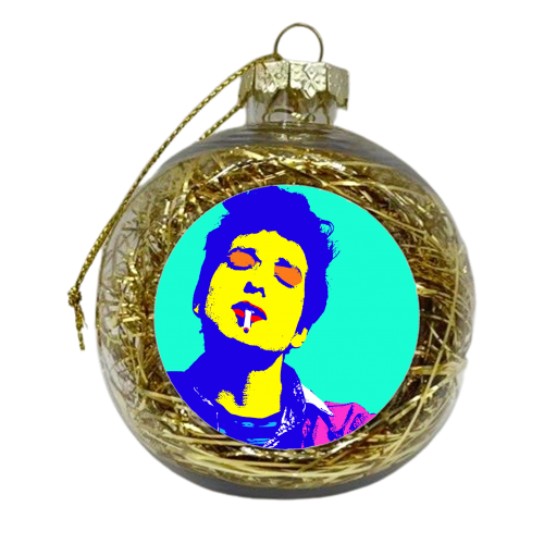 Dylan - xmas bauble by Wallace Elizabeth