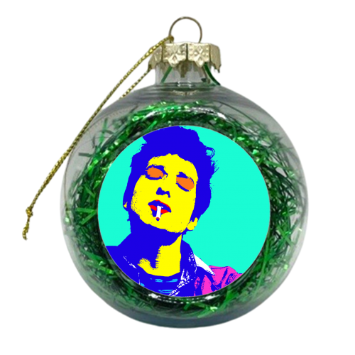 Dylan - xmas bauble by Wallace Elizabeth
