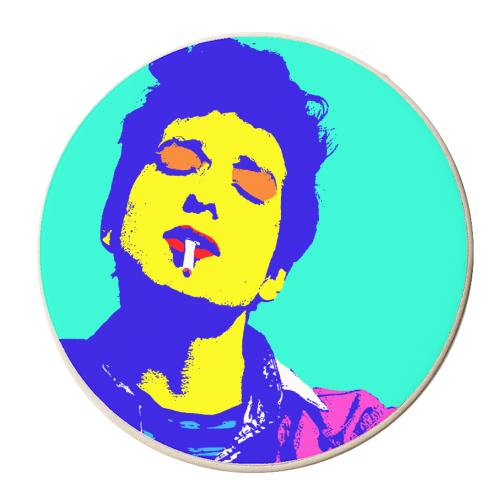 Dylan - personalised beer coaster by Wallace Elizabeth