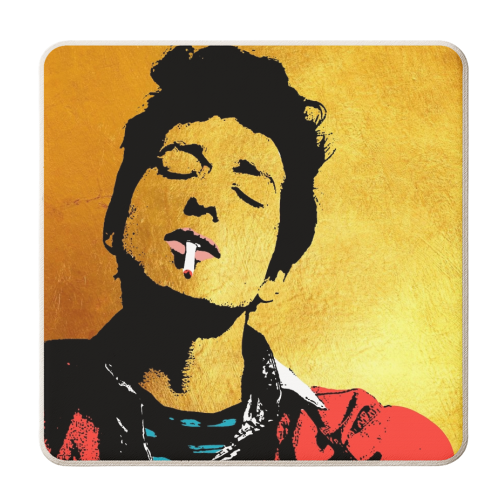 Dylan - personalised beer coaster by Wallace Elizabeth