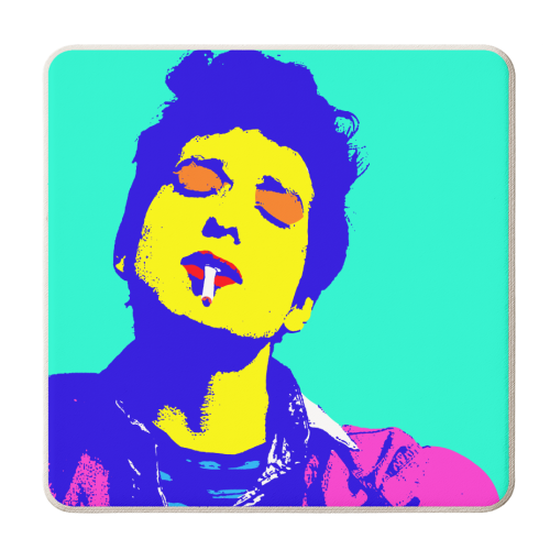 Dylan - personalised beer coaster by Wallace Elizabeth