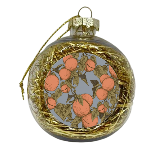 Each Peach - xmas bauble by Draper & Harlow