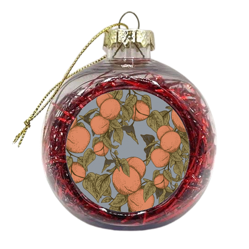 Each Peach - xmas bauble by Draper & Harlow