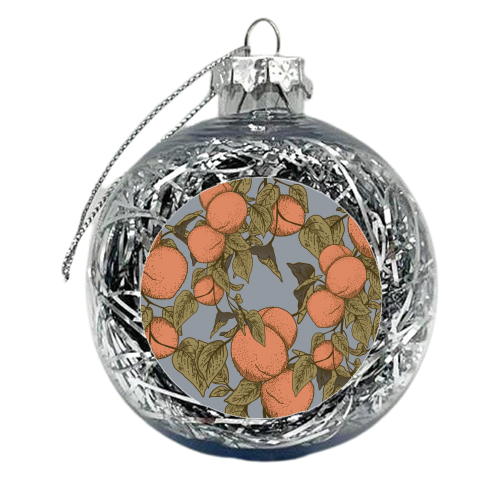 Each Peach - xmas bauble by Draper & Harlow