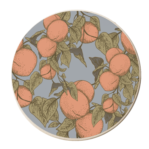 Each Peach - personalised beer coaster by Draper & Harlow