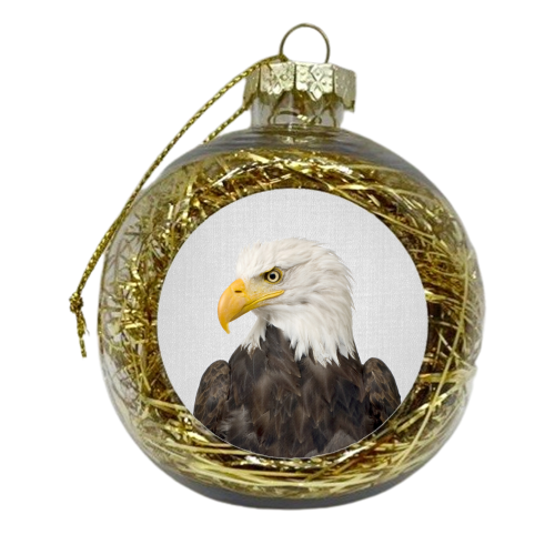 Eagle - Colorful - xmas bauble by Gal Design