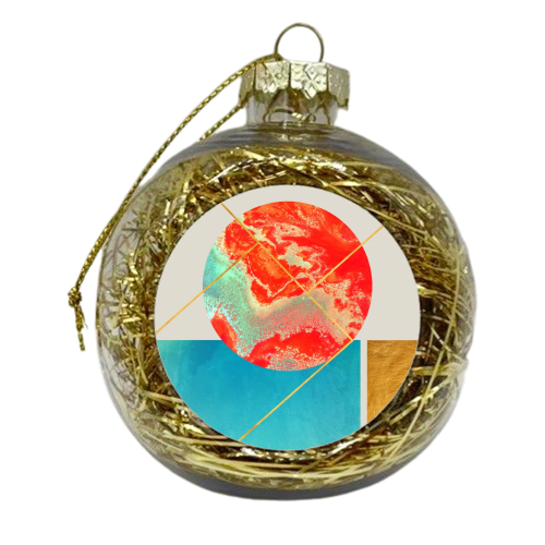 Earth & Sea - xmas bauble by Uma Prabhakar Gokhale