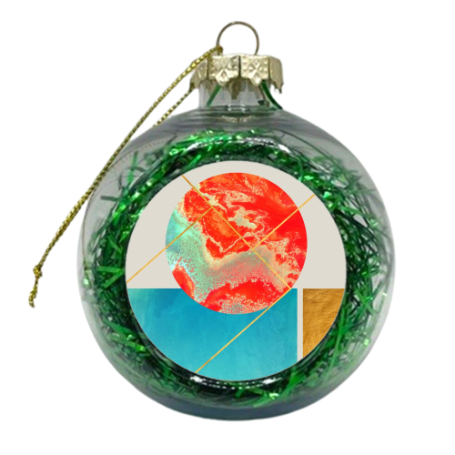 Earth & Sea - xmas bauble by Uma Prabhakar Gokhale