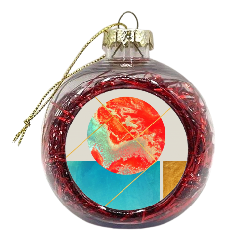 Earth & Sea - xmas bauble by Uma Prabhakar Gokhale