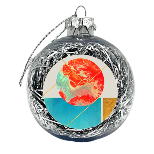 Earth & Sea - xmas bauble by Uma Prabhakar Gokhale