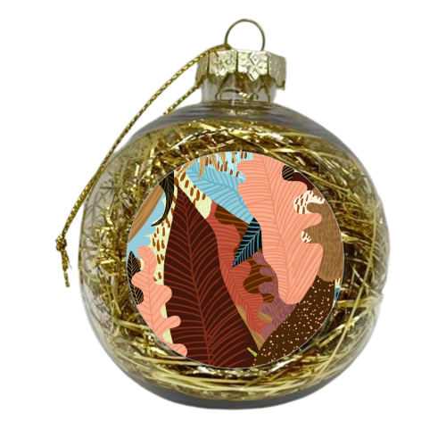 Earthy Forest - xmas bauble by Uma Prabhakar Gokhale