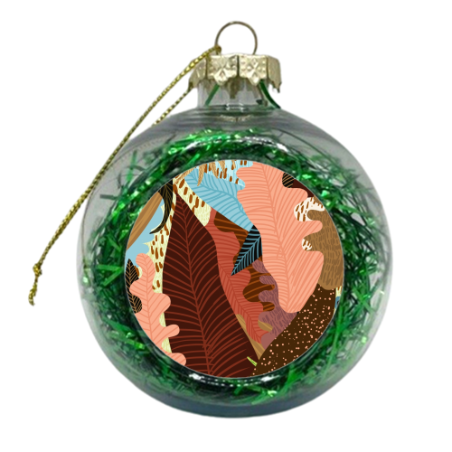 Earthy Forest - xmas bauble by Uma Prabhakar Gokhale