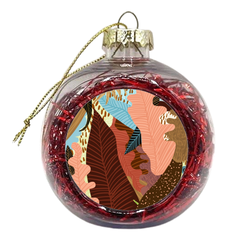 Earthy Forest - xmas bauble by Uma Prabhakar Gokhale