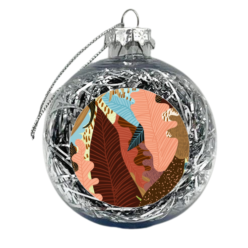 Earthy Forest - xmas bauble by Uma Prabhakar Gokhale