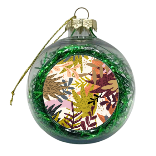 Earthy Forest-v2 - xmas bauble by Uma Prabhakar Gokhale