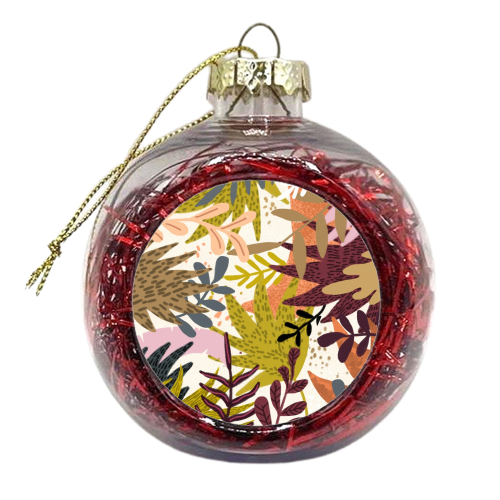 Earthy Forest-v2 - xmas bauble by Uma Prabhakar Gokhale
