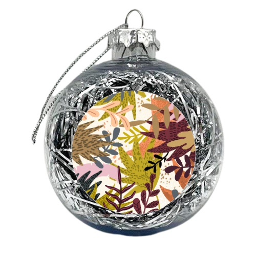 Earthy Forest-v2 - xmas bauble by Uma Prabhakar Gokhale