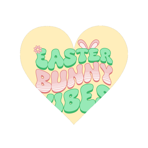 Easter Bunny Vibes - Magnet by Amy Farmer