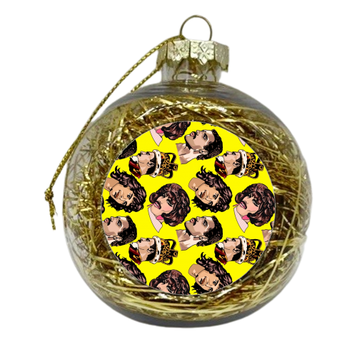Easy Go - xmas bauble by Wallace Elizabeth