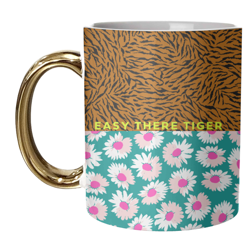 EASY THERE TIGER - unique mug by PEARL & CLOVER