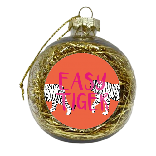 Easy Tiger - xmas bauble by Kind of Simple Designs