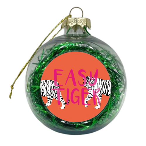 Easy Tiger - xmas bauble by Kind of Simple Designs