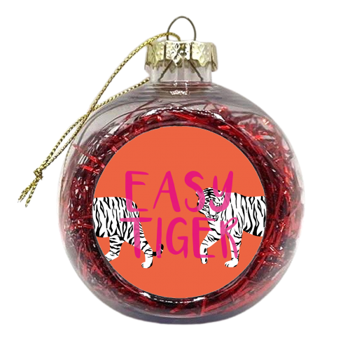 Easy Tiger - xmas bauble by Kind of Simple Designs