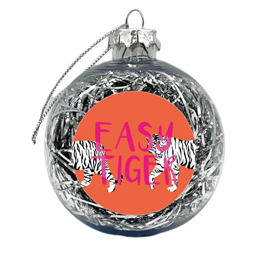 Easy Tiger - xmas bauble by Kind of Simple Designs