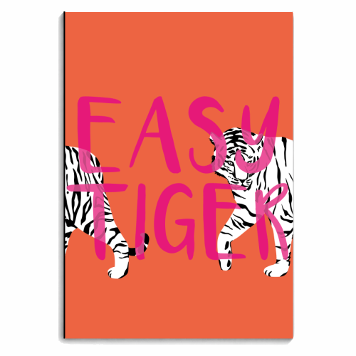 Easy Tiger - personalised A4, A5, A6 notebook by Kind of Simple Designs