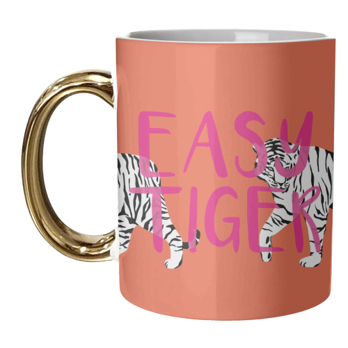 Easy Tiger - unique mug by Kind of Simple Designs