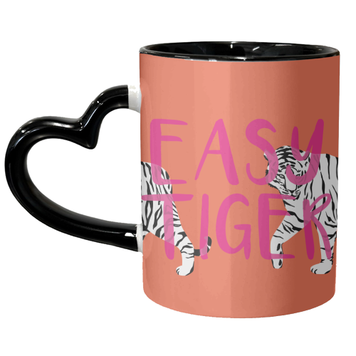 Easy Tiger - unique mug by Kind of Simple Designs
