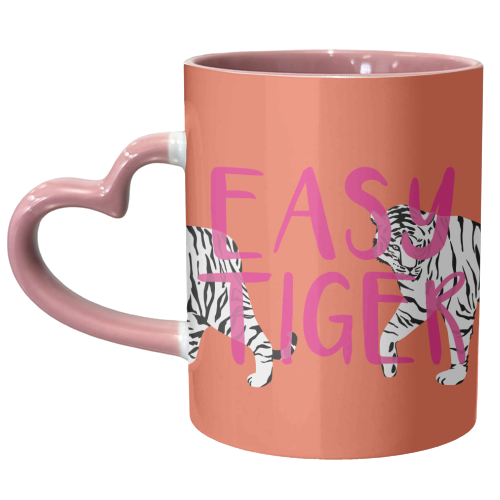 Easy Tiger - unique mug by Kind of Simple Designs