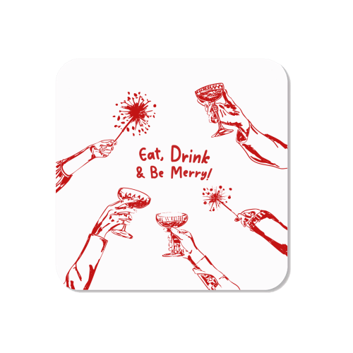 Eat, Drink, & be Merry Cocktails - Magnet by EZbie