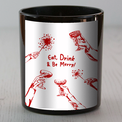 Eat, Drink, & be Merry Cocktails - scented candle by EZbie