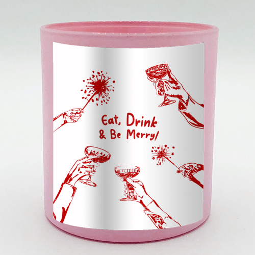 Eat, Drink, & be Merry Cocktails - scented candle by EZbie