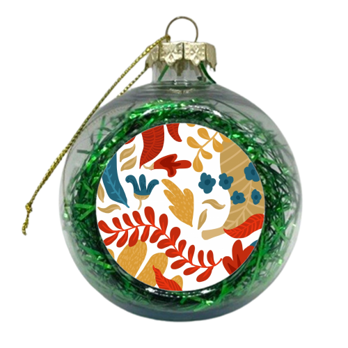 Echo of Innocence - xmas bauble by Uma Prabhakar Gokhale
