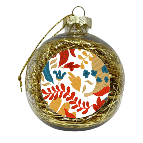 Echo of Innocence - xmas bauble by Uma Prabhakar Gokhale