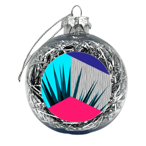 Eclectic Geometry 2 - xmas bauble by EMANUELA CARRATONI