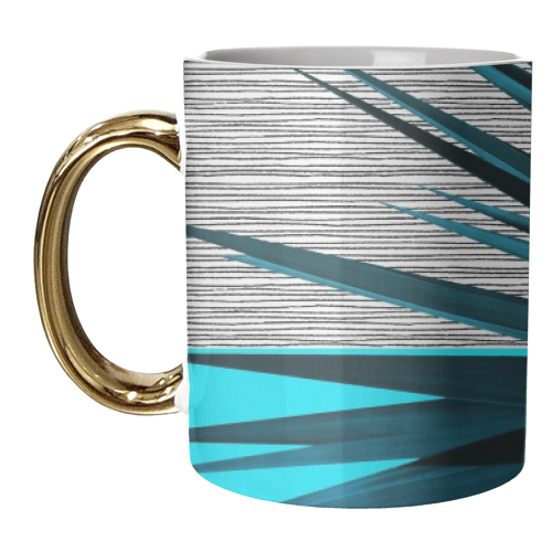 Eclectic Geometry 2 - unique mug by EMANUELA CARRATONI