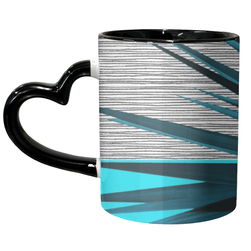 Eclectic Geometry 2 - unique mug by EMANUELA CARRATONI