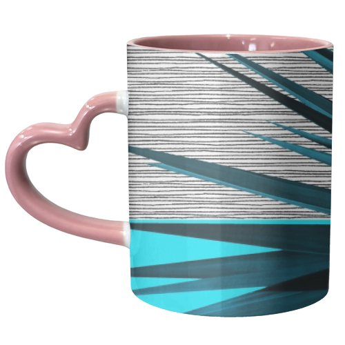 Eclectic Geometry 2 - unique mug by EMANUELA CARRATONI