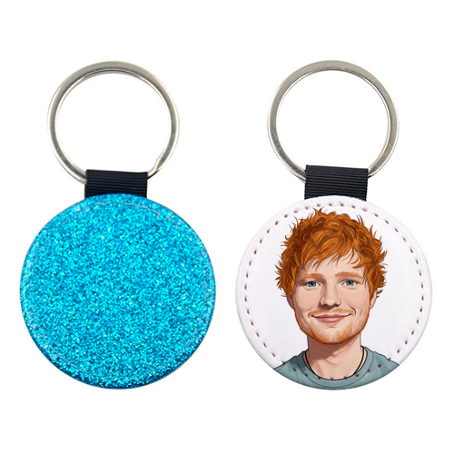 Ed Portrait - keyring by David Bond