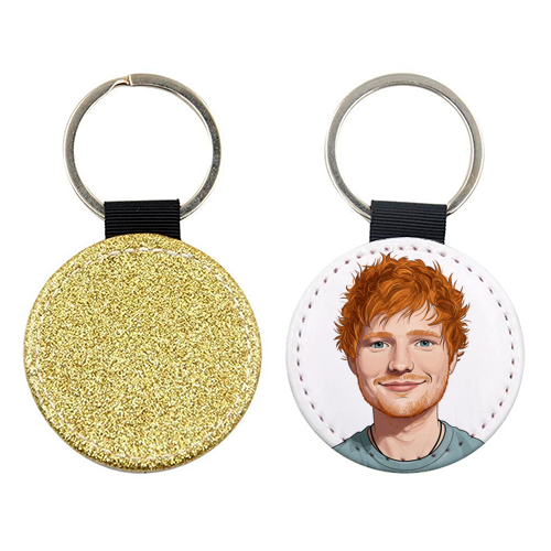 Ed Portrait - keyring by David Bond