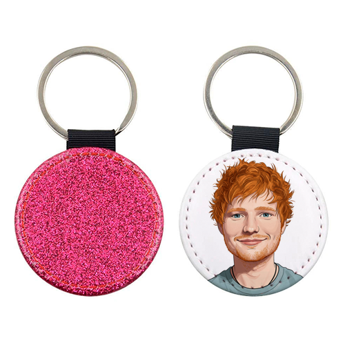 Ed Portrait - keyring by David Bond