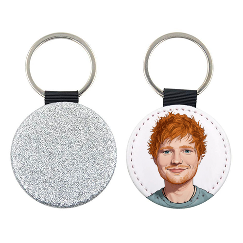 Ed Portrait - keyring by David Bond