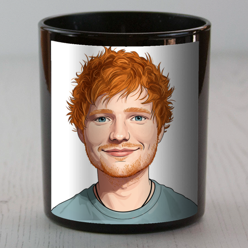 Ed Portrait - scented candle by David Bond