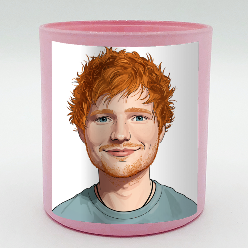 Ed Portrait - scented candle by David Bond