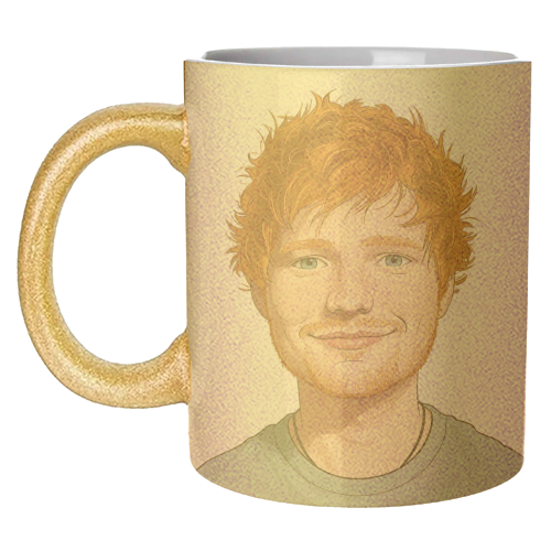 Ed Portrait - unique mug by David Bond