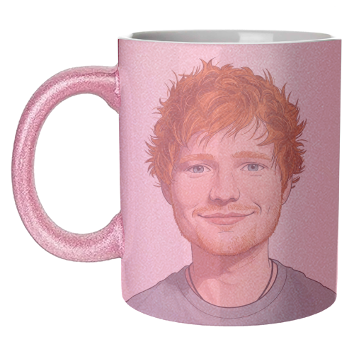 Ed Portrait - unique mug by David Bond